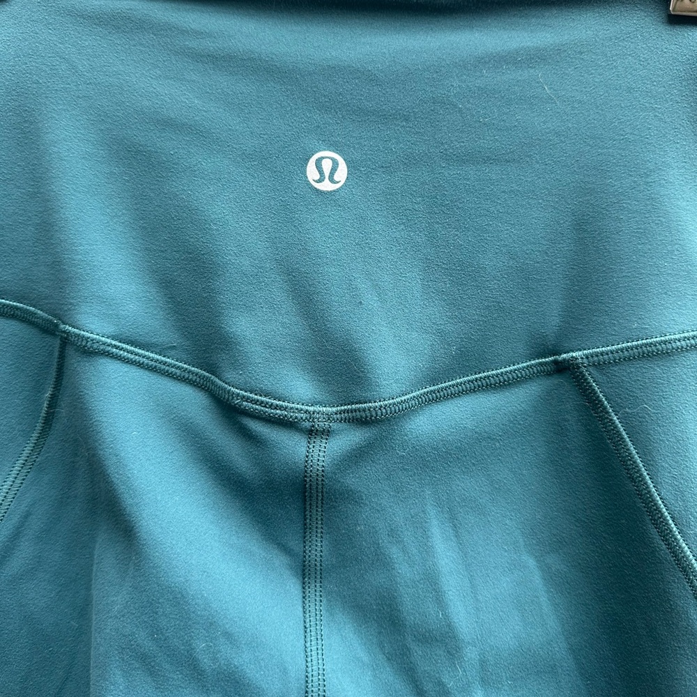 Teal Green High-Waisted Leggings